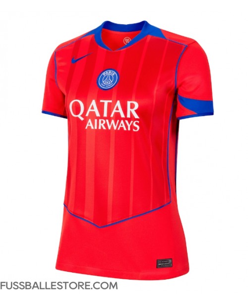 Günstige Paris Saint-Germain Willian Pacho #51 3rd trikot Damen 2025-26 Kurzarm Günstige Paris Saint-Germain Willian Pacho #51 3rd trikot Damen 2025-26 Kurzarm